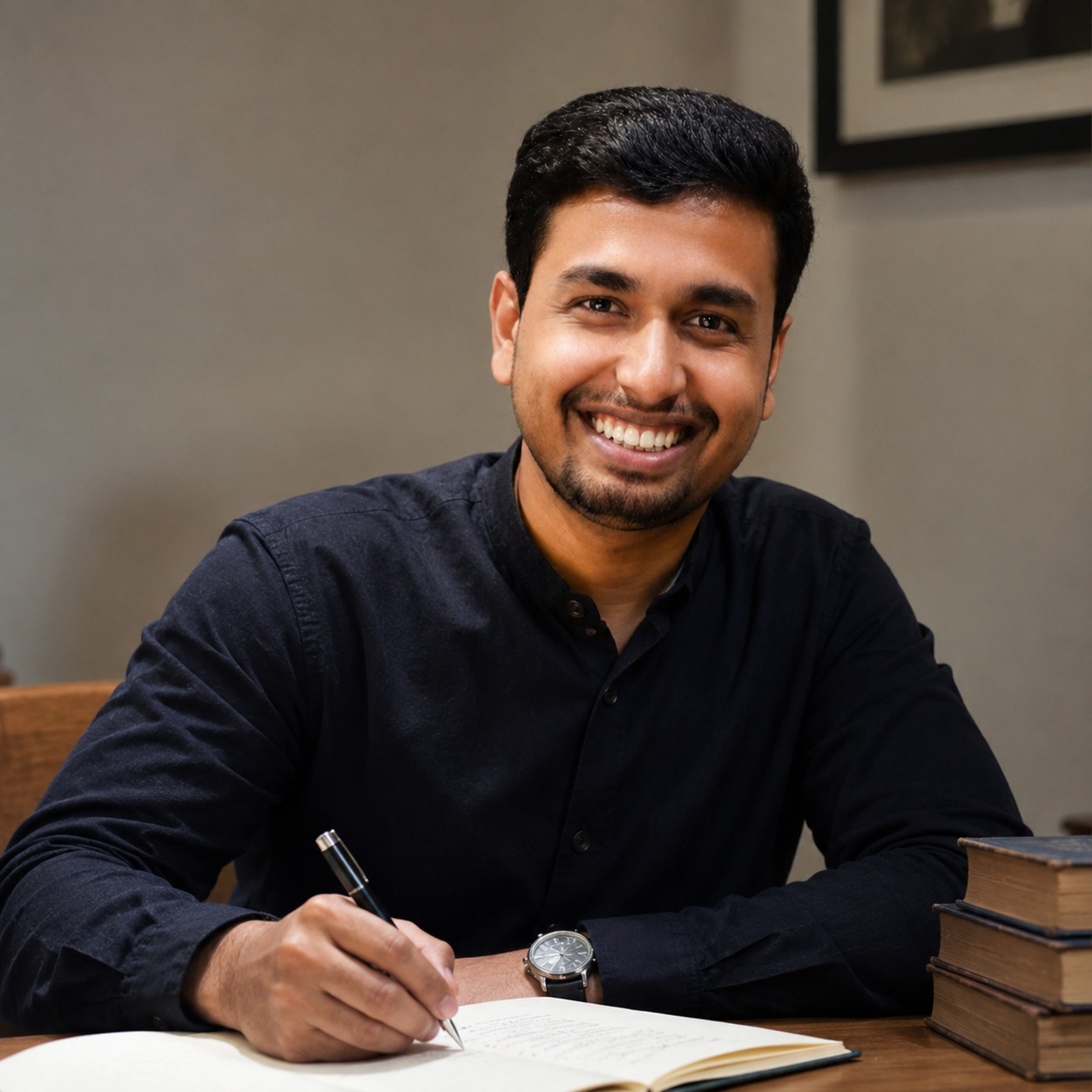 Abhishek Mishra — Indian poet, author, and literary critic